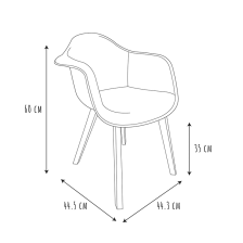 Fauteuil enfant fourrure Blanc - Home Deco Kids Fauteuil enfant fourrure Blanc - Home Deco Kids
