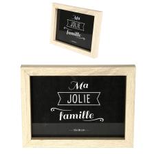 Set de 8 cadres photos en bois - Home Deco Kids Set de 8 cadres photos en bois - Home Deco Kids