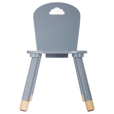 Chaise enfant douceur Gris - Atmosphera For Kids Chaise enfant douceur Gris - Atmosphera For Kids