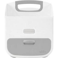 Boite à Langer Blanc et Gris - Ubbi Boite à Langer Blanc et Gris - Ubbi