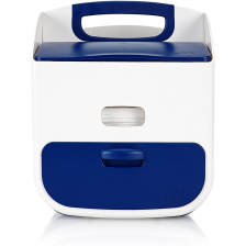 Boîte à langer blanc et bleu marine - Ubbi Boîte à langer blanc et bleu marine - Ubbi