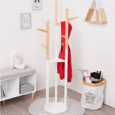 Porte-manteau enfant blanc en bois - Atmosphera For Kids Porte-manteau enfant blanc en bois - Atmosphera For Kids