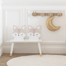 Banc Enfant douceur Renard - Atmosphera For Kids Banc Enfant douceur Renard - Atmosphera For Kids