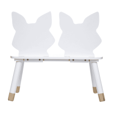 Banc Enfant douceur Renard - Atmosphera For Kids Banc Enfant douceur Renard - Atmosphera For Kids