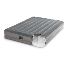 Matelas gonflable Airbed Flex 2 places Gris Flex Pompe - Intex Matelas gonflable Airbed Flex 2 places Gris Flex Pompe - Intex