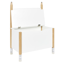 Coffre banc crayon Blanc - Home Deco Kids Coffre banc crayon Blanc - Home Deco Kids