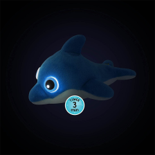 Veilleuse peluche dauphin Bleu - Buki Veilleuse peluche dauphin Bleu - Buki