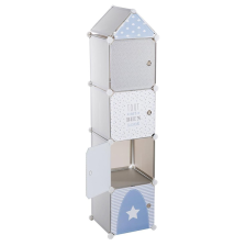 Tour De Rangement Château Bleu - Atmosphera For Kids Tour De Rangement Château Bleu - Atmosphera For Kids