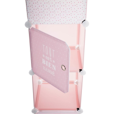 Tour De Rangement Château Rose - Atmosphera For Kids Tour De Rangement Château Rose - Atmosphera For Kids