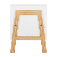 Casier de rangement avec 2 compartiments Blanc - Atmosphera For Kids Casier de rangement avec 2 compartiments Blanc - Atmosphera For Kids