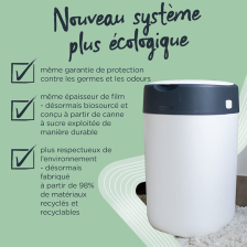 Pack de 12 Recharges pour Poubelle à Couches Avancée Twist & Click Pack de 12 Recharges pour Poubelle à Couches Avancée Twist & Click