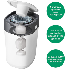 Pack de 12 Recharges pour Poubelle à Couches Avancée Twist & Click Pack de 12 Recharges pour Poubelle à Couches Avancée Twist & Click