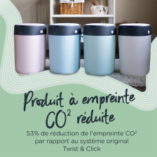 Pack de 9 Recharges pour Poubelle à Couches Avancée Twist & Click Pack de 9 Recharges pour Poubelle à Couches Avancée Twist & Click