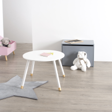 Table enfant douceur Blanc - Atmosphera For Kids Table enfant douceur Blanc - Atmosphera For Kids