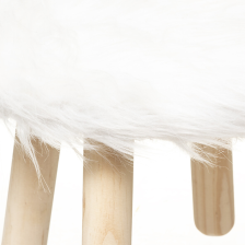 Tabouret Enfant Lapin Blanc - Atmosphera For Kids Tabouret Enfant Lapin Blanc - Atmosphera For Kids