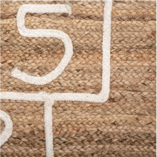 Tapis jute marelle enfant - Atmosphera For Kids Tapis jute marelle enfant - Atmosphera For Kids