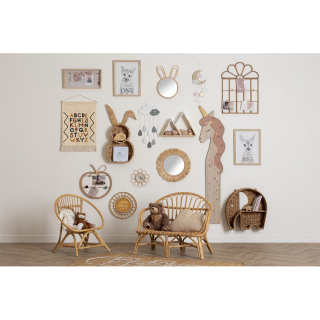 Tapis jute marelle enfant - Atmosphera For Kids