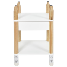 Table de chevet Crayon Blanc - Home Deco Kids Table de chevet Crayon Blanc - Home Deco Kids