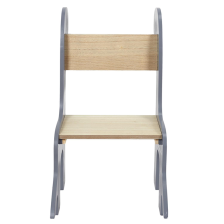 Chaise enfant Dino Gris - Home Deco Kids Chaise enfant Dino Gris - Home Deco Kids