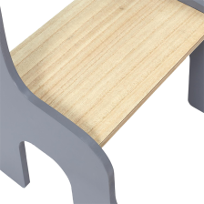 Chaise enfant Dino Gris - Home Deco Kids Chaise enfant Dino Gris - Home Deco Kids