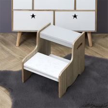 Marchepied enfant Dinosaures Gris - Home Deco Kids Marchepied enfant Dinosaures Gris - Home Deco Kids