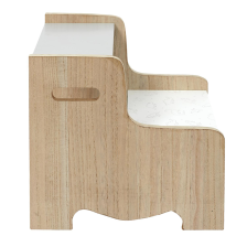Marchepied enfant Dinosaures Gris - Home Deco Kids Marchepied enfant Dinosaures Gris - Home Deco Kids