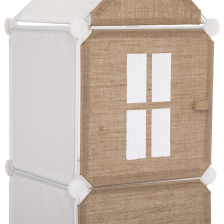 Tour de Rangement colonne Chateau jute - Atmosphera For Kids Tour de Rangement colonne Chateau jute - Atmosphera For Kids