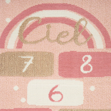 Tapis de chambre Marelle Fille Rose - Atmosphera For Kids Tapis de chambre Marelle Fille Rose - Atmosphera For Kids