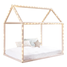 Cabane enfant en pin naturel 126cm - Atmosphera For Kids Cabane enfant en pin naturel 126cm - Atmosphera For Kids