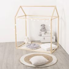 Cabane enfant en pin naturel 126cm - Atmosphera For Kids Cabane enfant en pin naturel 126cm - Atmosphera For Kids