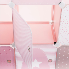 Meuble de rangement Château Rose - Atmosphera For Kids Meuble de rangement Château Rose - Atmosphera For Kids