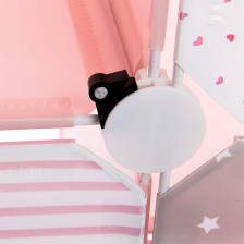 Meuble de rangement Château Rose - Atmosphera For Kids Meuble de rangement Château Rose - Atmosphera For Kids