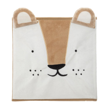 Bac de rangement en velours Lion Bac de rangement en velours Lion