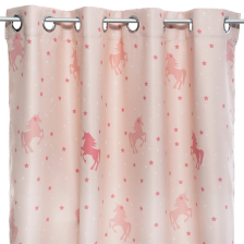 Rideau enfant occultant Glow Licorne - Atmosphera For Kids Rideau enfant occultant Glow Licorne - Atmosphera For Kids