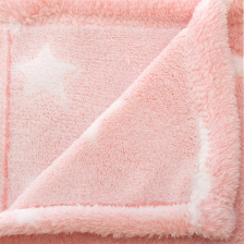 Plaid bébé phosphoresent Rose - Atmosphera For Kids Plaid bébé phosphoresent Rose - Atmosphera For Kids