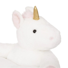 Fauteuil peluche Licorne Blanc - Atmosphera For Kids Fauteuil peluche Licorne Blanc - Atmosphera For Kids