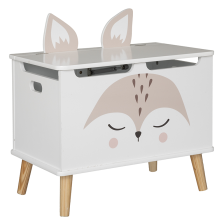 Coffre à jouets douceur Renard - Atmosphera For Kids Coffre à jouets douceur Renard - Atmosphera For Kids