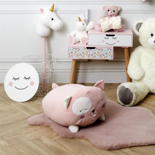 Peluche coussin Chat Rose - Home Deco Kids Peluche coussin Chat Rose - Home Deco Kids