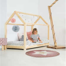 Tapis rond étoile Rose - Home Deco Kids Tapis rond étoile Rose - Home Deco Kids