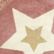 Tapis rond étoile Rose - Home Deco Kids Tapis rond étoile Rose - Home Deco Kids