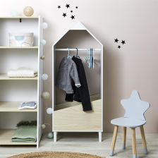 Penderie enfant Blanc - Home Deco Kids Penderie enfant Blanc - Home Deco Kids