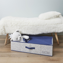Boite De Rangement Tissu Bleu - Home Deco Kids Boite De Rangement Tissu Bleu - Home Deco Kids