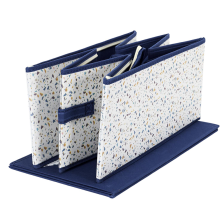Boite De Rangement Tissu Bleu - Home Deco Kids Boite De Rangement Tissu Bleu - Home Deco Kids