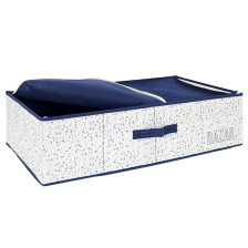 Boite De Rangement Tissu Bleu - Home Deco Kids Boite De Rangement Tissu Bleu - Home Deco Kids