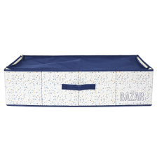 Boite De Rangement Tissu Bleu - Home Deco Kids Boite De Rangement Tissu Bleu - Home Deco Kids
