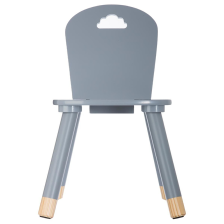 Lot de 2 chaises enfant Grises - Atmosphera For Kids Lot de 2 chaises enfant Grises - Atmosphera For Kids