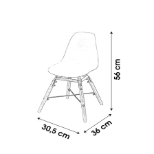 Chaise Rose pour enfant - Home Deco Kids Chaise Rose pour enfant - Home Deco Kids