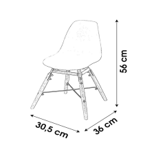 Chaise Grise pour enfant - Home Deco Kids Chaise Grise pour enfant - Home Deco Kids