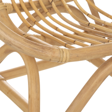 Fauteuil enfant rotin Leo Beige - Atmosphera For Kids Fauteuil enfant rotin Leo Beige - Atmosphera For Kids