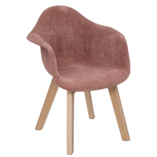 Chaise enfant accoudoir Lena Rose - Atmosphera For Kids Chaise enfant accoudoir Lena Rose - Atmosphera For Kids